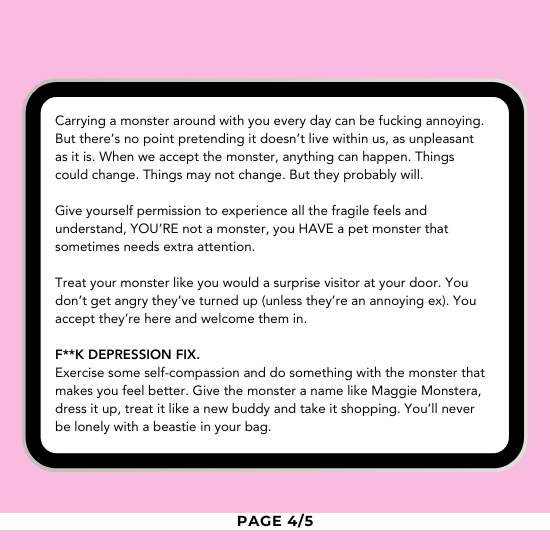 F**k Depression EBOOK